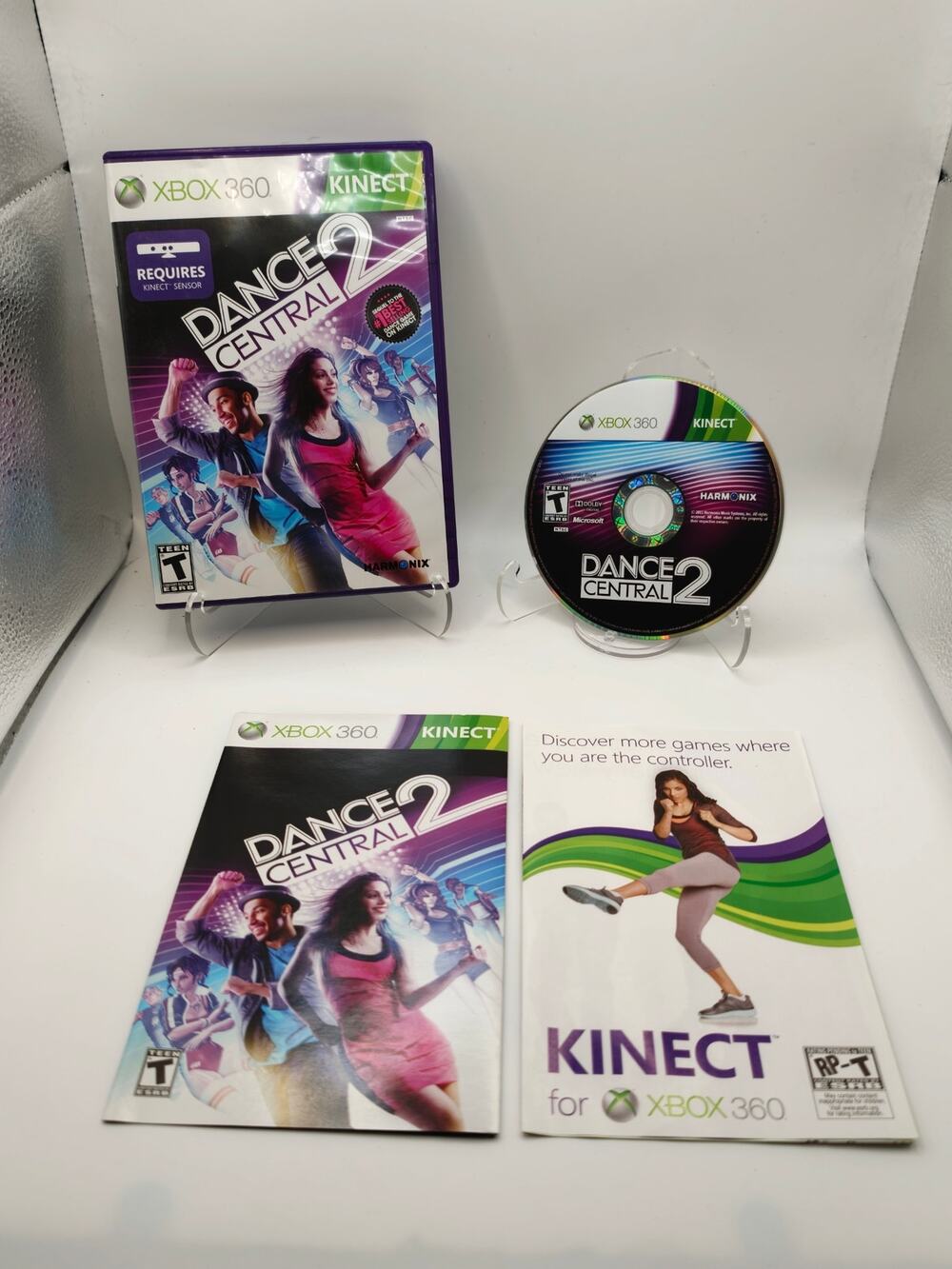 Dance Central 2 (Xbox 360 Kinect) CIB W/ Manual